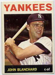 1964 Topps Baseball Cards      118     John Blanchard